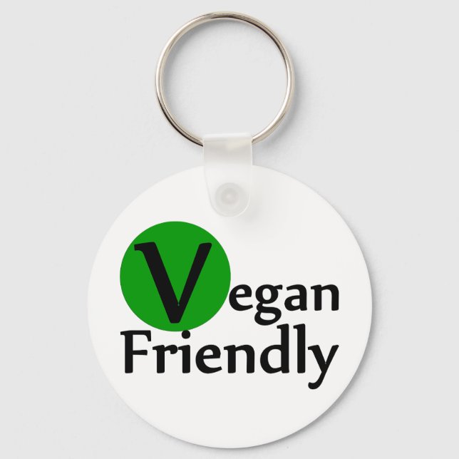 Vegan Friendly Keychain (Front)