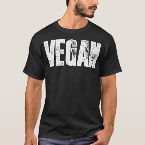 Vegan  Funny Men  Women Vegetarian Food Gift T_Shirt