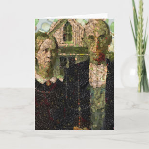 Vegan Gothic Fine Art Spoof Card