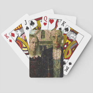 Vegan Gothic Fine Art Spoof Poker Cards