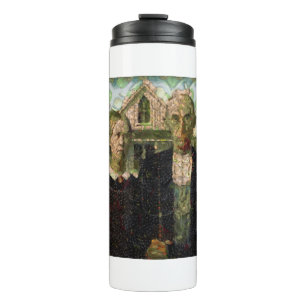 Vegan Gothic Fine Art Spoof Thermal Tumbler