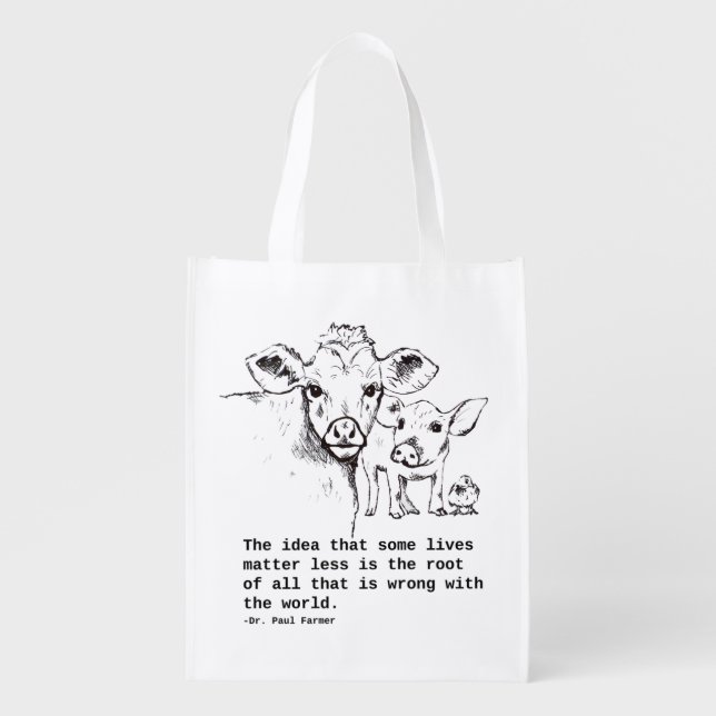 VEGAN GROCERY BAG (Front)