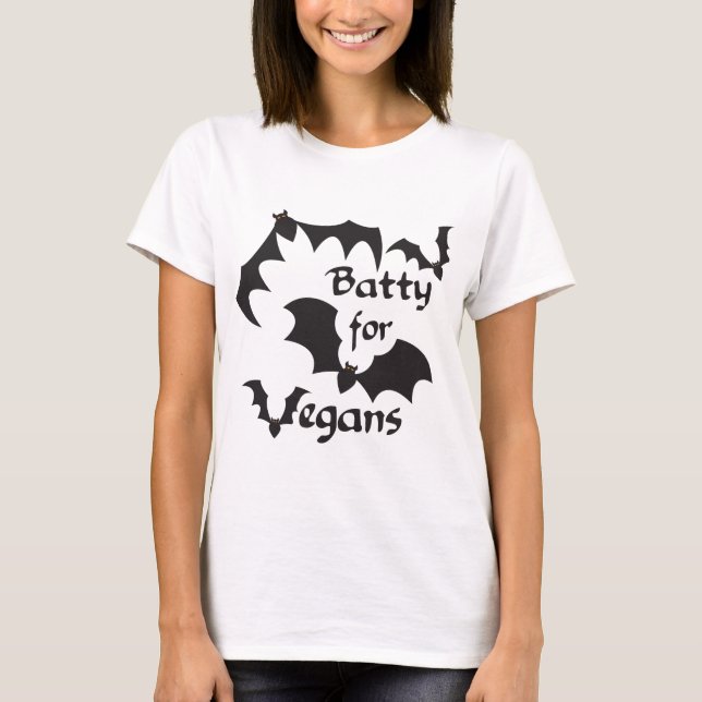 Vegan Halloween T-shirt (Front)