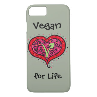 Vegan Heart iPhone 8/7 Case