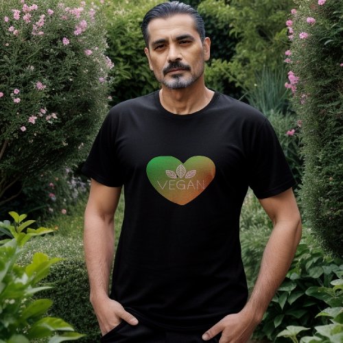 Vegan Heart_Shaped T_Shirt