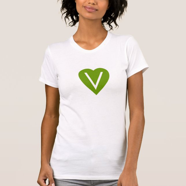 Vegan Heart Shirt (Front)
