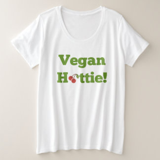 Vegan Hottie  Plus Size T-Shirt