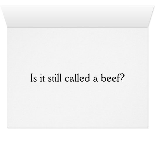 Vegan Humor (Inside Horizontal (Bottom))