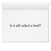 Vegan Humor Cards (Inside Horizontal (Bottom))