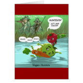 Vegan Hunters Funny (Front)