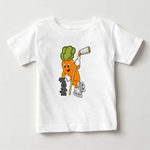 Vegan Ice hockey Ice hockey stick Baby T_Shirt