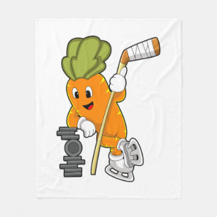Vegan Ice hockey Ice hockey stick Fleece Blanket