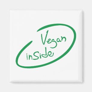 Vegan Inside Magnet