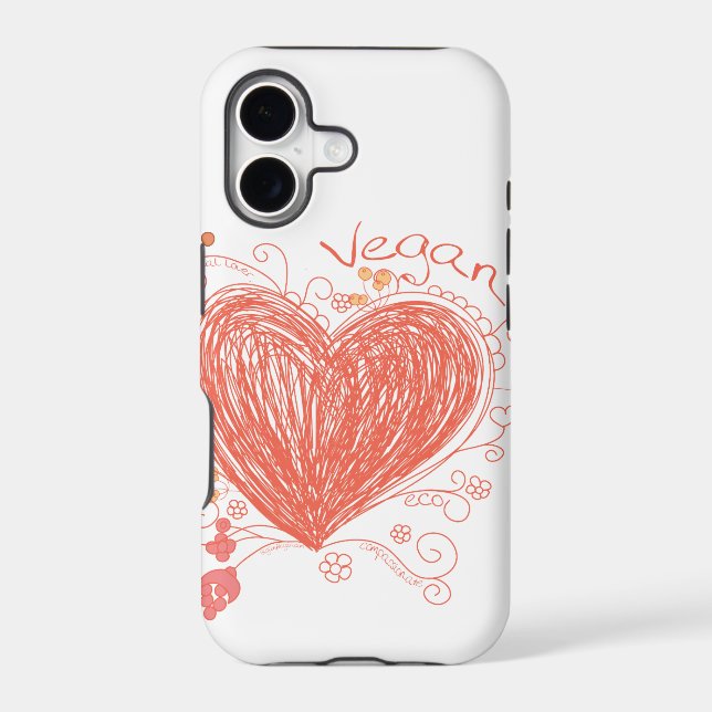 Vegan Iphone Case (Back)