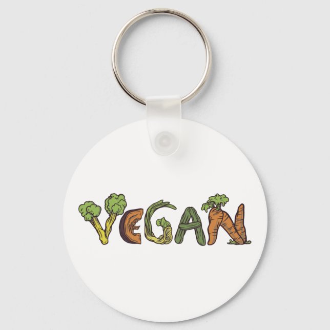 Vegan Keychain (Front)