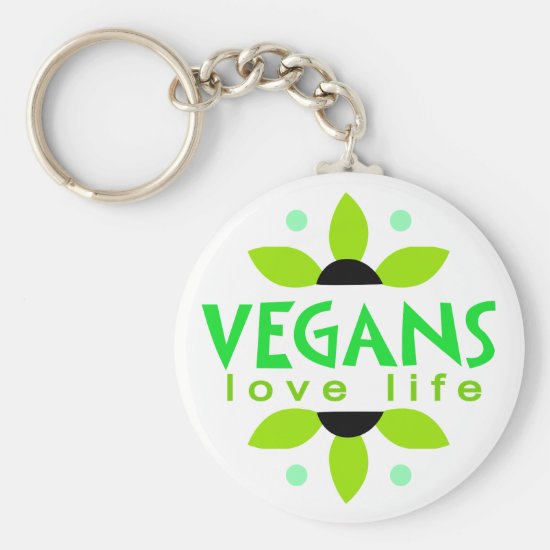 Vegan Keychain