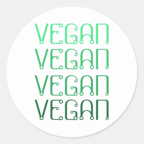 Vegan Labels  Stickers