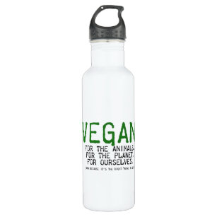 Vegan Liberty Bottleworks Alum 24oz Stainless Steel Water Bottle
