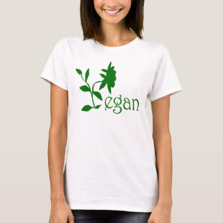 Vegan Logo Babydoll T-Shirt