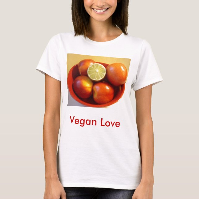 Vegan Love T-Shirt (Front)