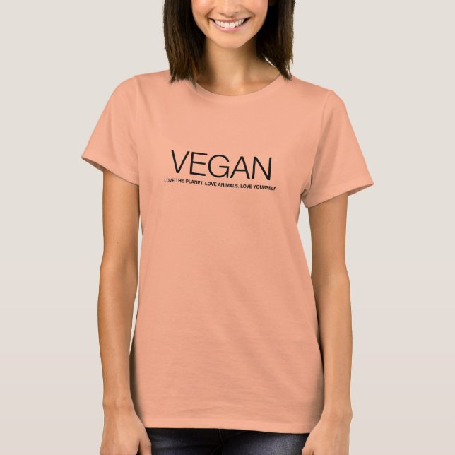 VEGAN Love tshirt (Front)