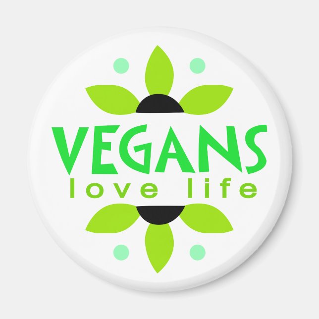 Vegan magnet (Front)