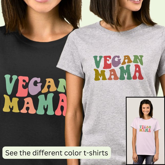 Vegan Mama T-Shirt (Creator Uploaded)
