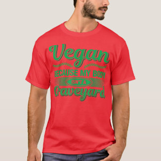 Vegan Meatless Vegetarian Veganism Herbivore Veget T-Shirt