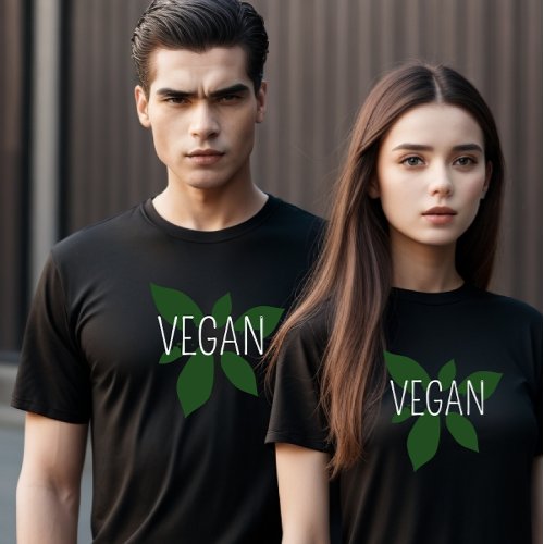 Vegan Message Unisex T_Shirt