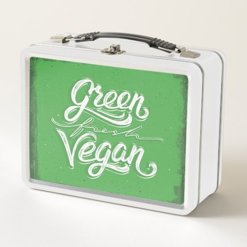 Vegan Metal Lunch Box