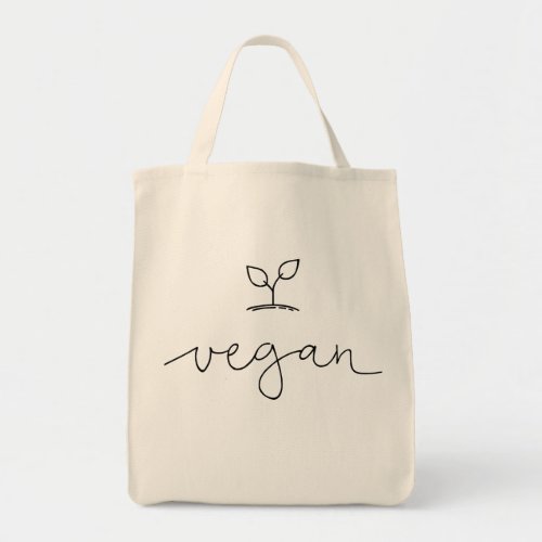 Vegan Minimalistic Tote Bag
