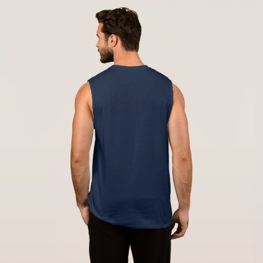 Vegan Muscle Apparel Sleeveless Shirt (Back Full)