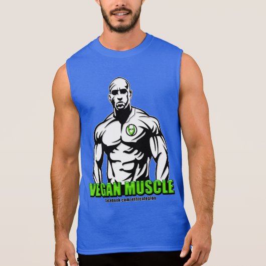 Vegan Muscle Apparel Sleeveless Shirt (Front)