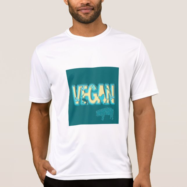 Vegan paper cut-out T-Shirt (Front)