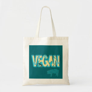 Vegan Paper Cut Out Tote Bag