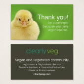 Vegan patron cards (English) (Front & Back)