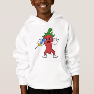 Vegan Pepper at Darts with Dart.PNG Hoodie