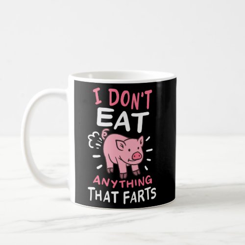 Vegan Pig Vegetarian Coffee Mug