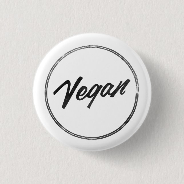 VEGAN Pin Badge (Front)
