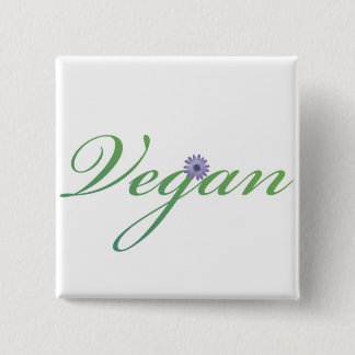 Vegan Pinback Button