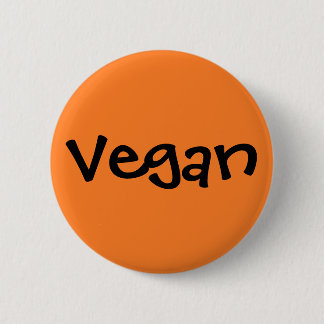 Vegan Pinback Button