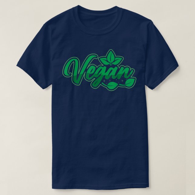 Vegan Plant Lover  T-Shirt (Design Front)
