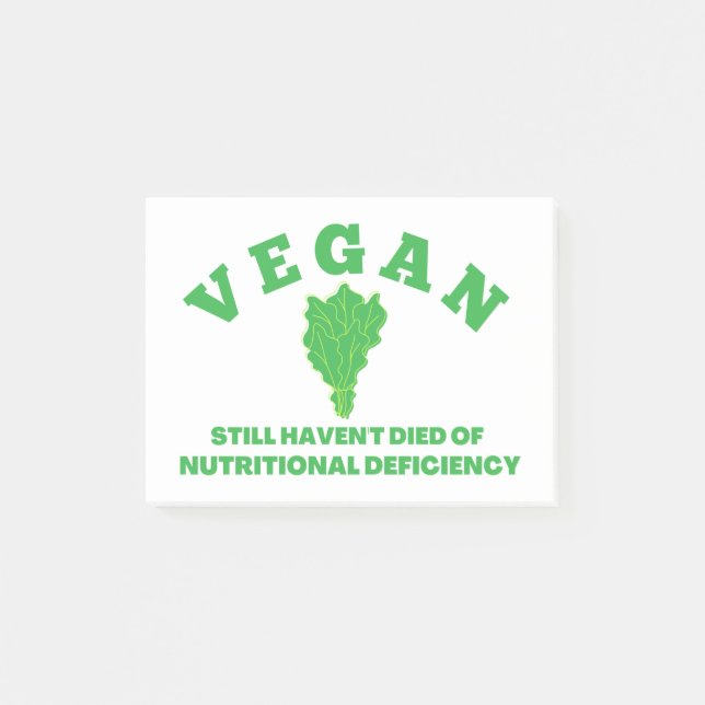 vegan post-it notes (Front)