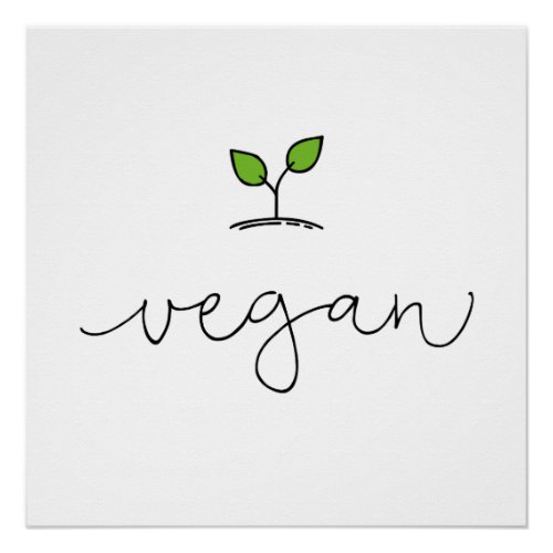 Vegan Poster