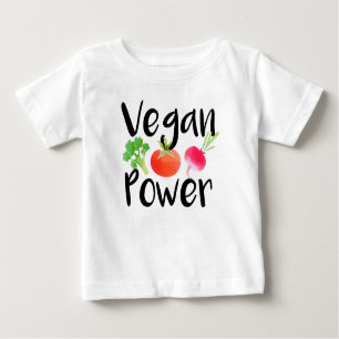 "Vegan Power" baby shirt