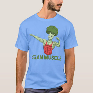 Vegan Power Plant Plant Broccoli Bodybuilding T-Shirt