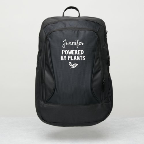 Vegan Powered by plants Port Authority Backpack