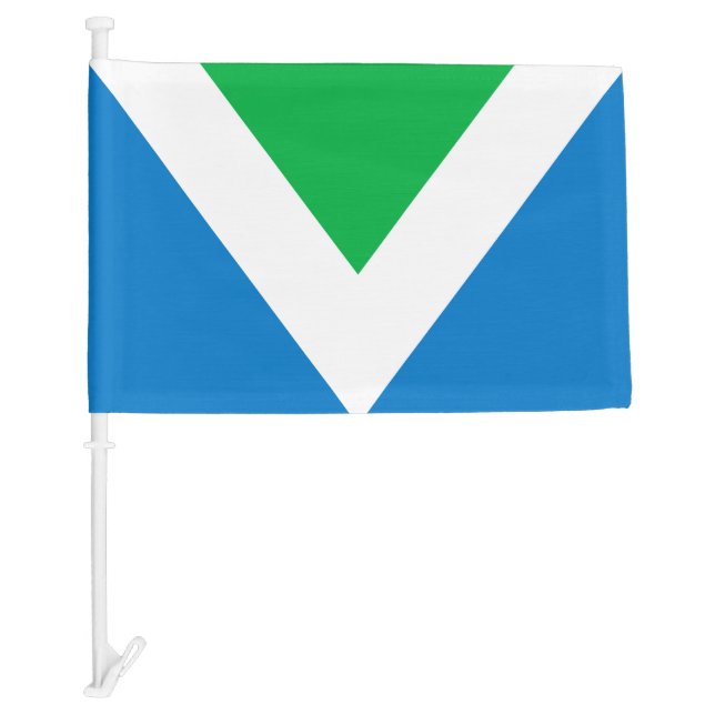 Vegan Pride Car Flag (Front)