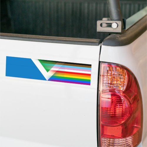 Vegan Pride LGBTQ Bumper Sticker