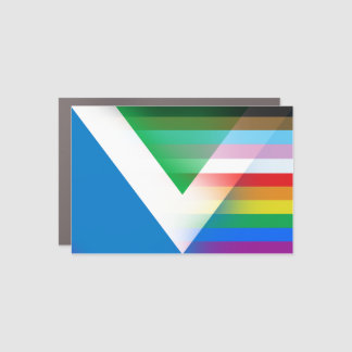 Vegan Pride LGBTQ Car Magnet